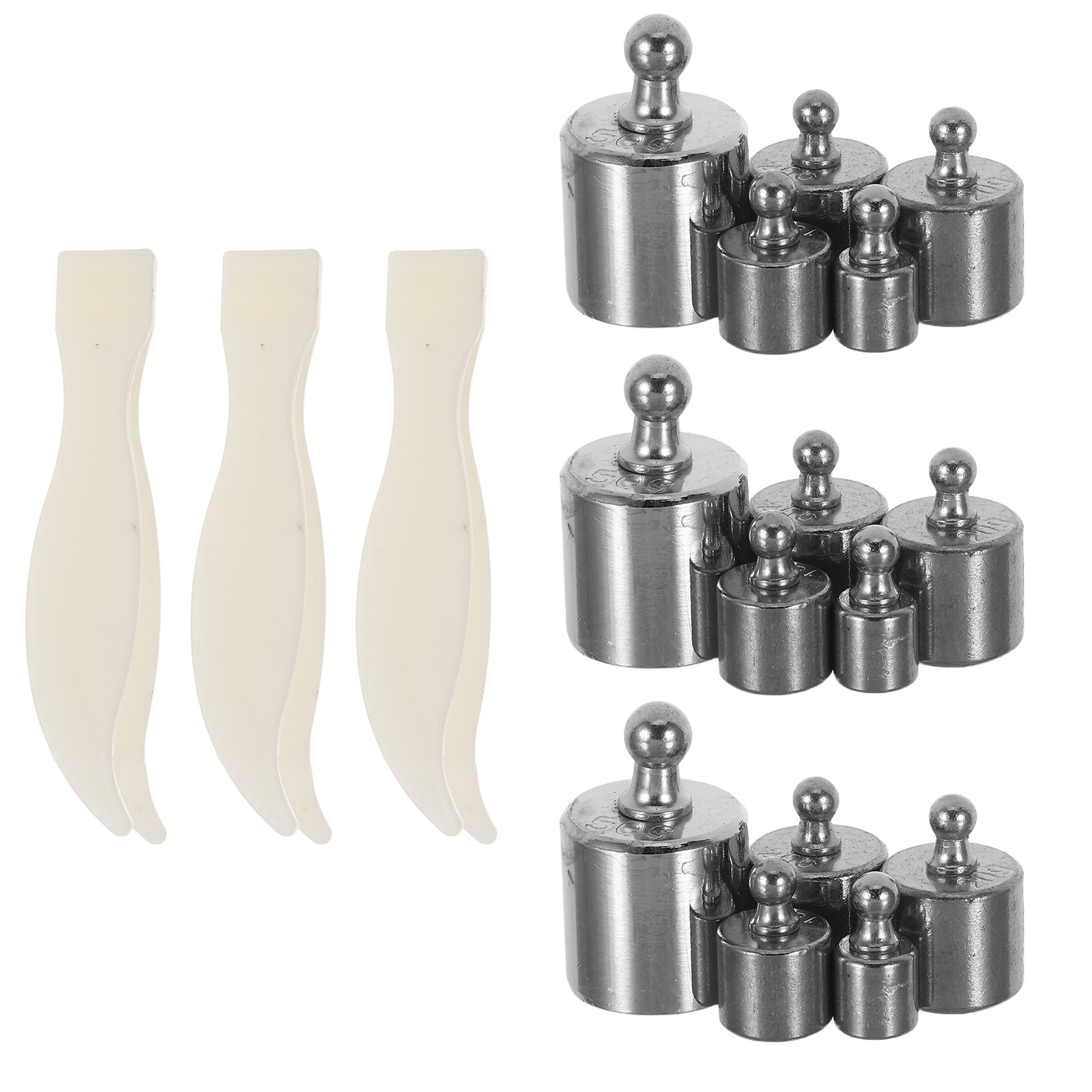 Set of Stainless Steel Weights - Lab Equipment 评论和价格