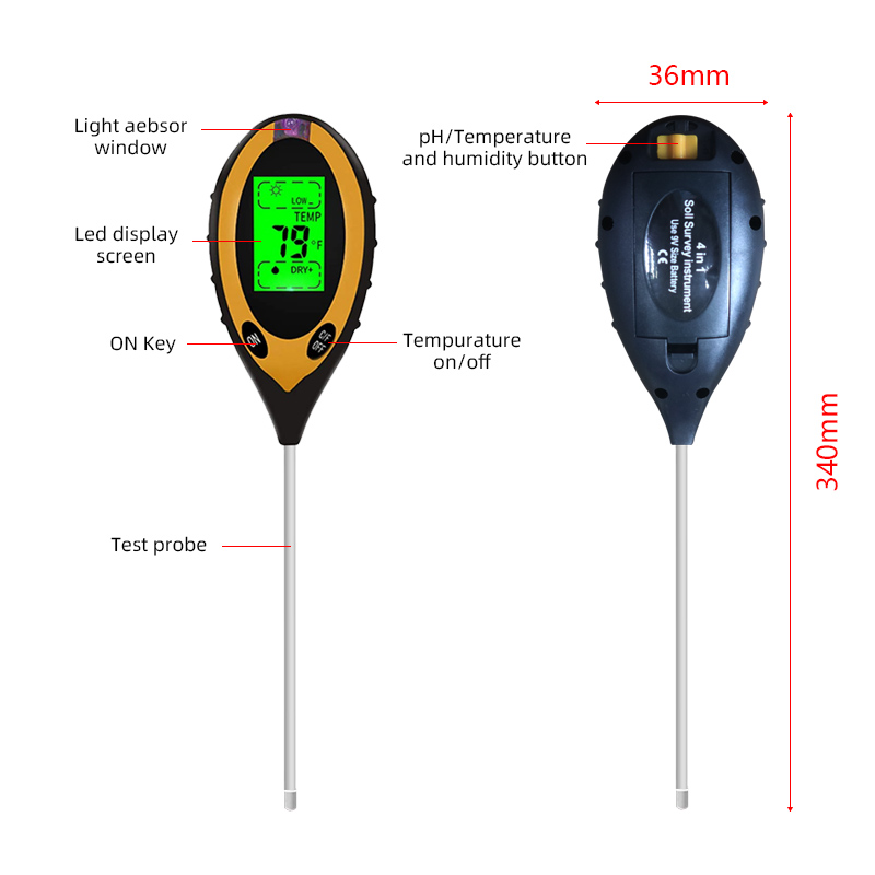 Soil PH Meter Tester Soil Test - Ph Meter Digital Water Tester 评论和价格