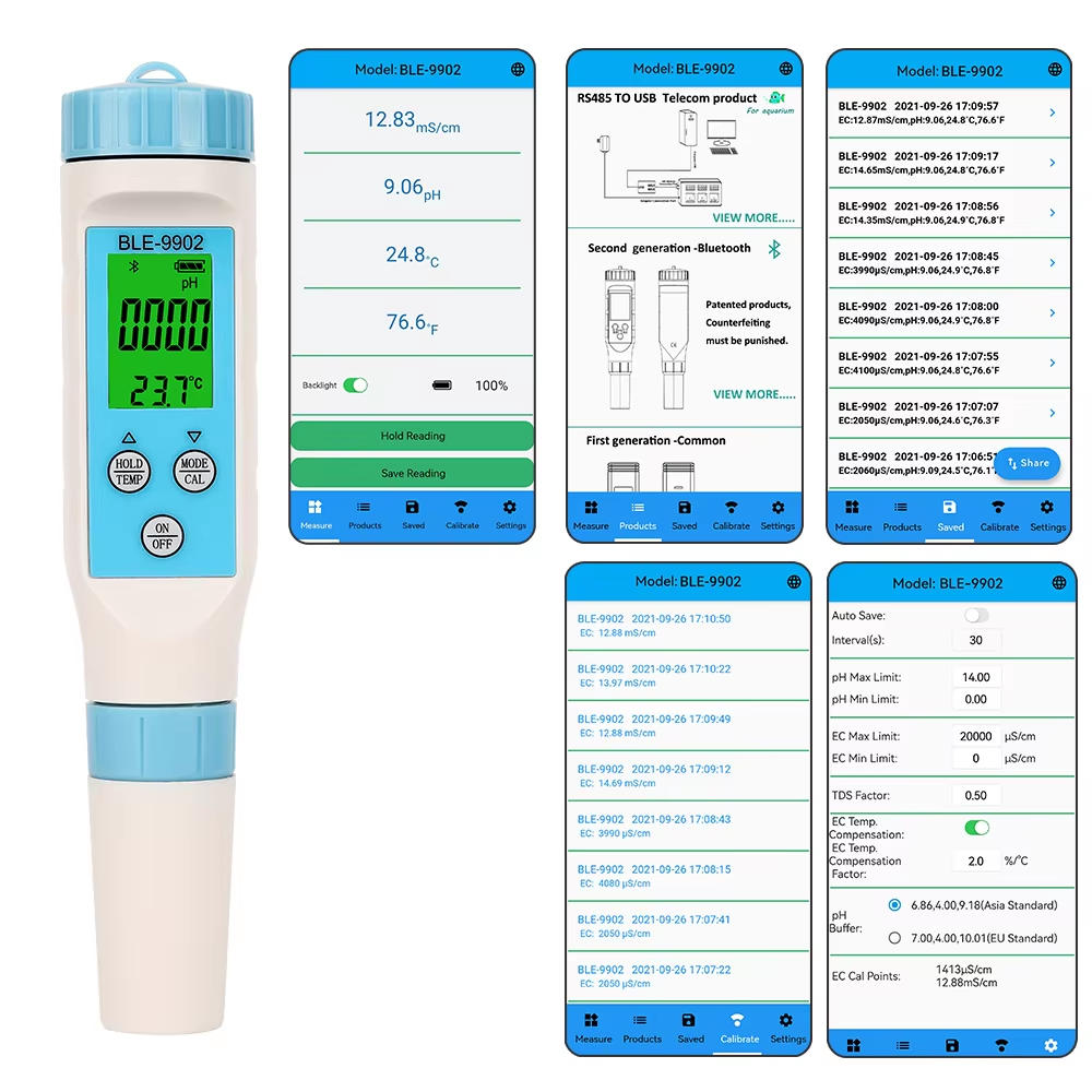 3-in-1 pH/EC/Temp Water Tester - Ph Meter Digital Water Tester 评论和价格
