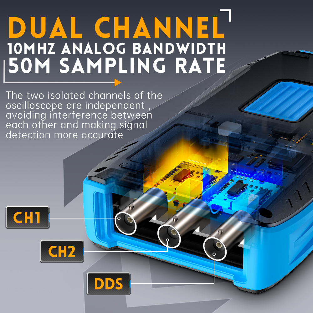 FNIRSI 2C23T Handheld Digital  - Fnirsi Digital Oscilloscope Handheld 评论和价格
