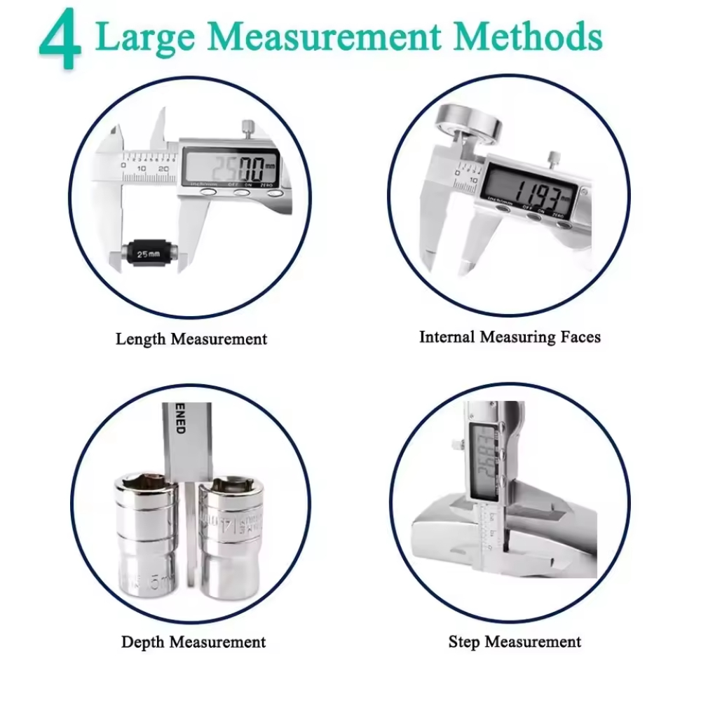 Electronic Vernier Caliper 6 I - Digital Caliper 150Mm Stainless Steel 评论和价格