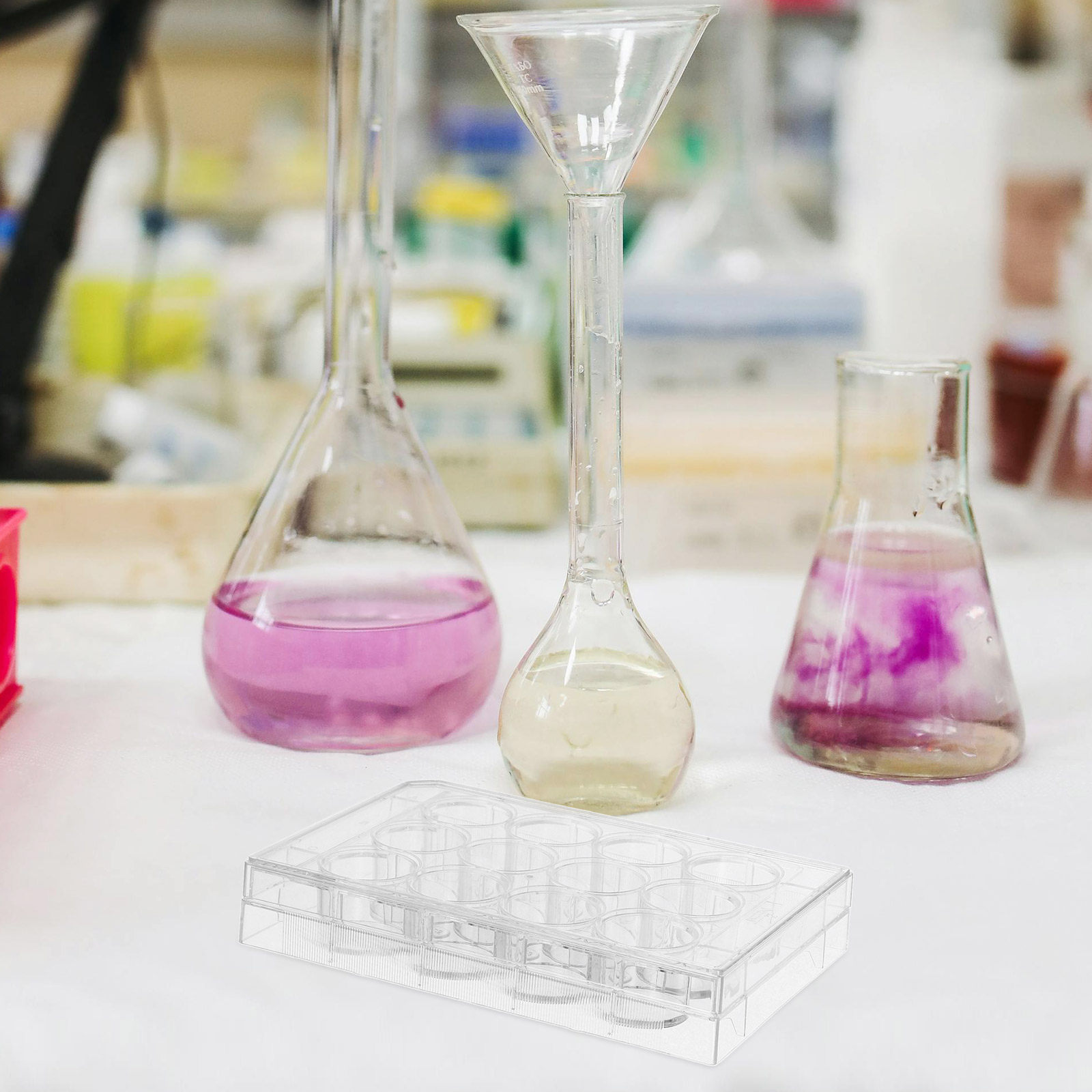 12 Well Transparent Cell Cultu - Lab Equipment 评论和价格